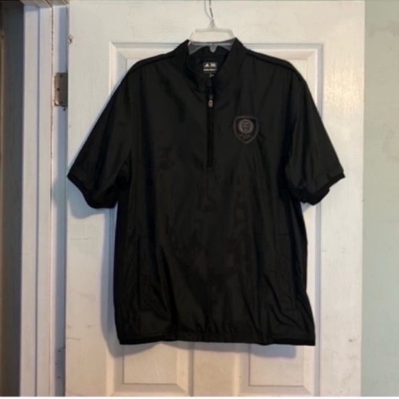 Adidas Golf Black Lightweight Shirt Jacket - Picture 1 of 7